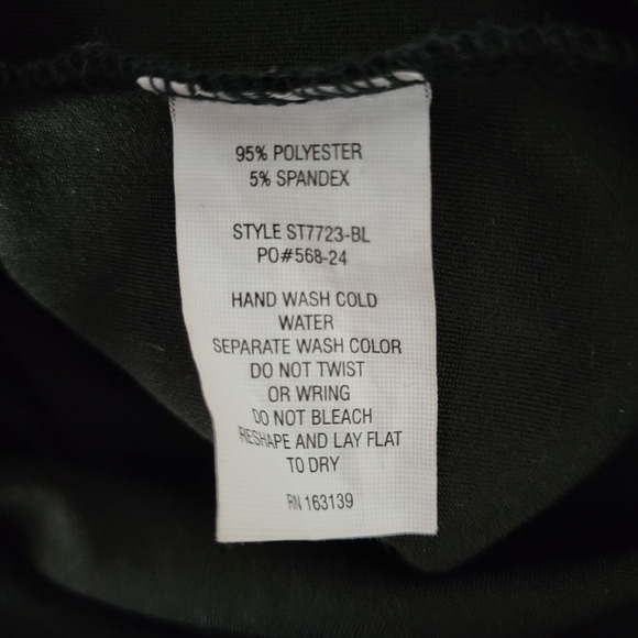 Butterfly Print Sheath Mini Dress M Black Pink Sleeveless Tank 90s Y2K Mean Girl - Picture 13 of 13